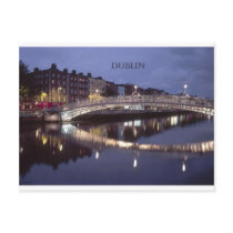 Ireland Dublin Bridge night (St.K)