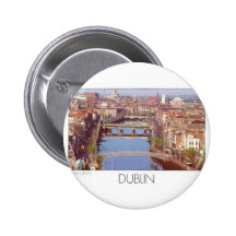 Ireland Dublin River Liffey (St.K.) Pinback Buttons
