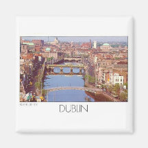 Ireland Dublin River Liffey (St.K.) Magnet