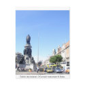 Ireland postcard - Dublin Spire & O'Connell Monument