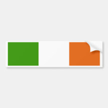 Ireland Flag Bumper Stickers