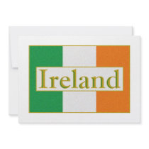 Ireland Flag invitations by Pot_of_Gold Ireland Flag invitations