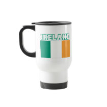 Ireland Flag mugs by worldflagtshirts Ireland Flag mugs