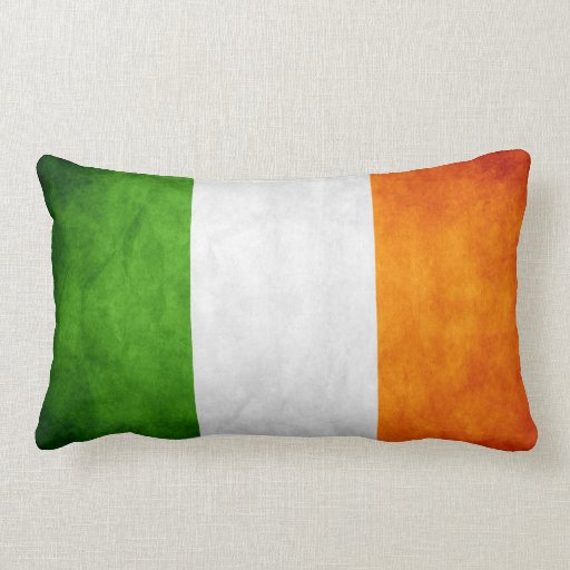 Ireland Flag Pillow Zazzle