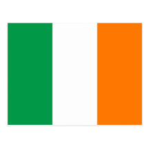 Ireland Flag Postcard