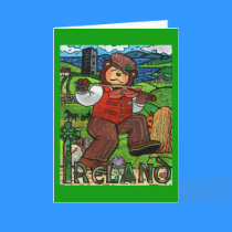 Ireland Greeting Card by ZachBear Ireland Greeting Card