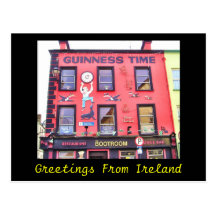 Ireland Happy Hour Postcard