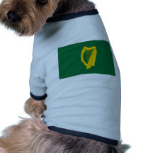 Ireland Leinster Flag Dog T Shirt