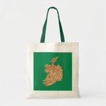 Ireland Map Bag