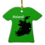 iReland Map Christmas Ornaments