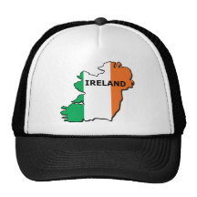 Ireland Map Trucker Hat