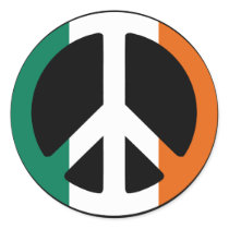 Ireland Peace Sign stickers
