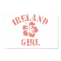 Ireland Pink Girl posters