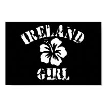 Ireland Pink Girl posters
