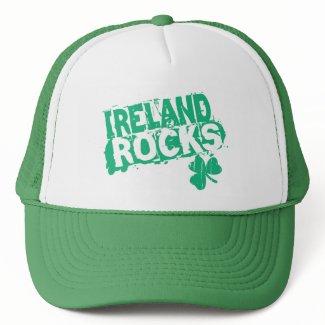 Ireland Rocks Trucker Hat hat