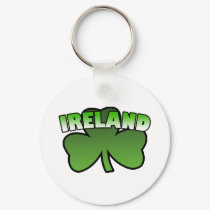Ireland Shamrock Keychain