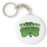 Ireland Shamrock Keychain
