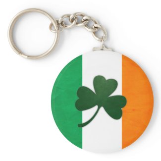 Ireland Shamrock Keychain keychain