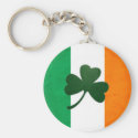 Ireland Shamrock Keychain