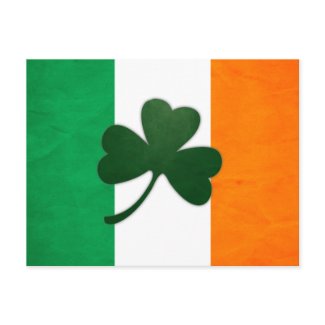 Ireland Shamrock Postcard postcard