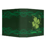 Ireland Shamrocks Binder/Notebook