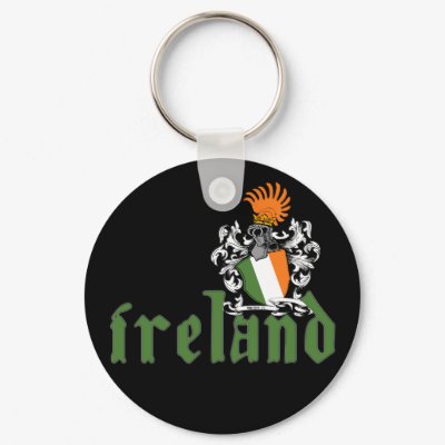 Ireland Shield Keychain by Method77