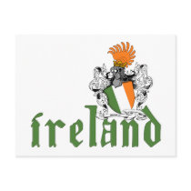 Ireland Shield Postcard