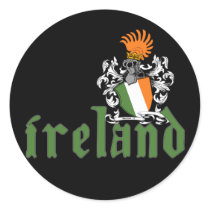 Ireland Shield Sticker
