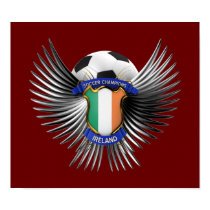 Ireland Soccer Champions Print