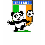 This cute panda loves to play <b>soccer</b>, also called <b>football</b> for Ireland This fun Irish <b>soccer t-shirt</b> is perfect for anyone that loves to play football or fans that like to root for Ireland in matches! Support the Eire Football Team with this cute t-shirt design!
