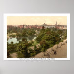 Ireland - Stephens Green Park, Dublin city Print