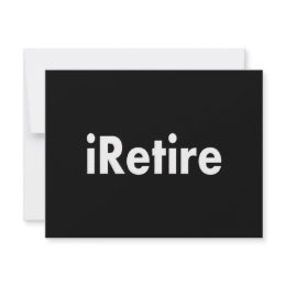 iRetire invitation