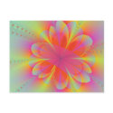Iridescent postcards