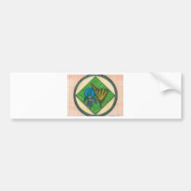 Iris and Butterfly resized 4mb.jpg Bumper Stickers