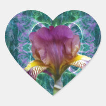 Iris and its meaning sticker
