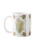 Iris Art Nouveau Mug