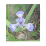 Iris Blue Flag Flower Notepad