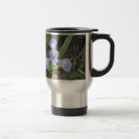 Iris Blue Flag Flower Travel Mug