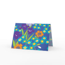 iris blue japanese iris note card by PixDezines iris blue japanese iris note card
