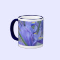 Caneca do ramalhete da íris canegas