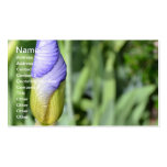 Iris Bud Business Card Templates