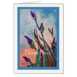 Iris Buds Thank You Card
