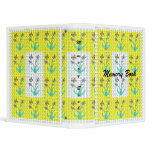 Iris & Butterfly Memories Binder