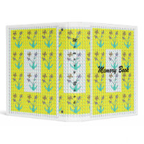 Iris & Butterfly Memories Binder