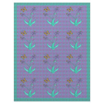 Iris & Butterfly Violet/Green Scrapbooking Paper letterhead