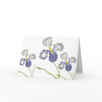 Iris Greeting Cards