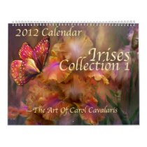 Iris Collection 1 Art Calendar 2012