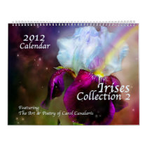 Iris Collection 2 Art Calendar 2012