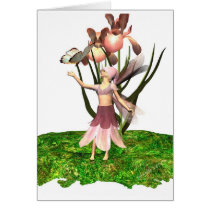 Iris Faerie Card