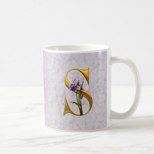 Iris Fantasy Wedding Mugs